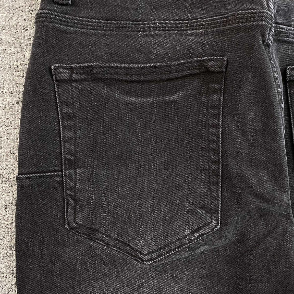 Purple Brand Jeans Flare Black Diamond Writing