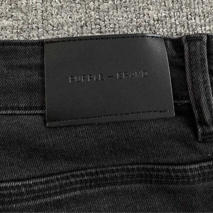 Purple Brand Jeans Flare Black Diamond Writing