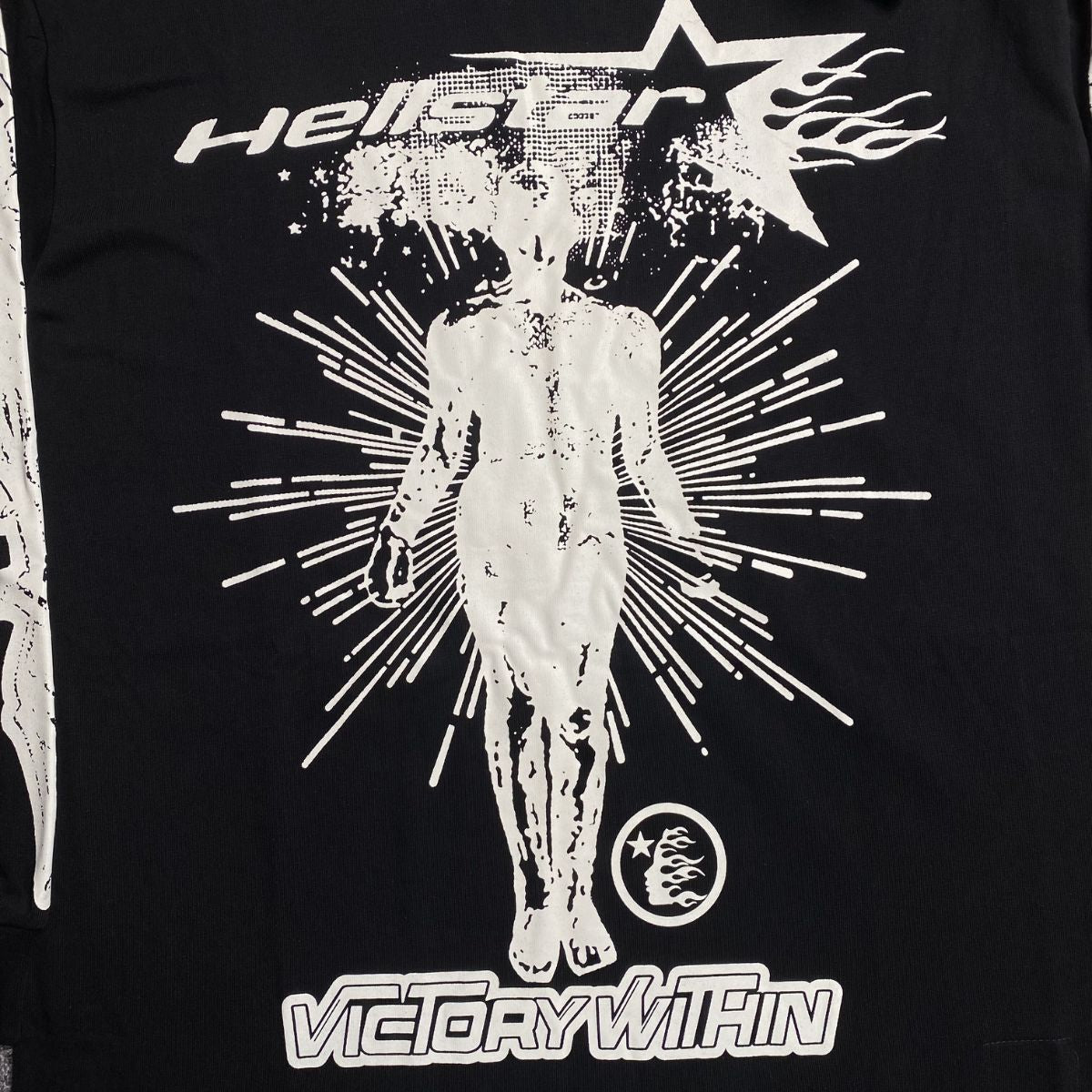 Camiseta Longsleeve Hellstar Victory Within Black