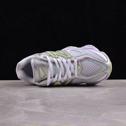New Balance 9060 White And Lime Green