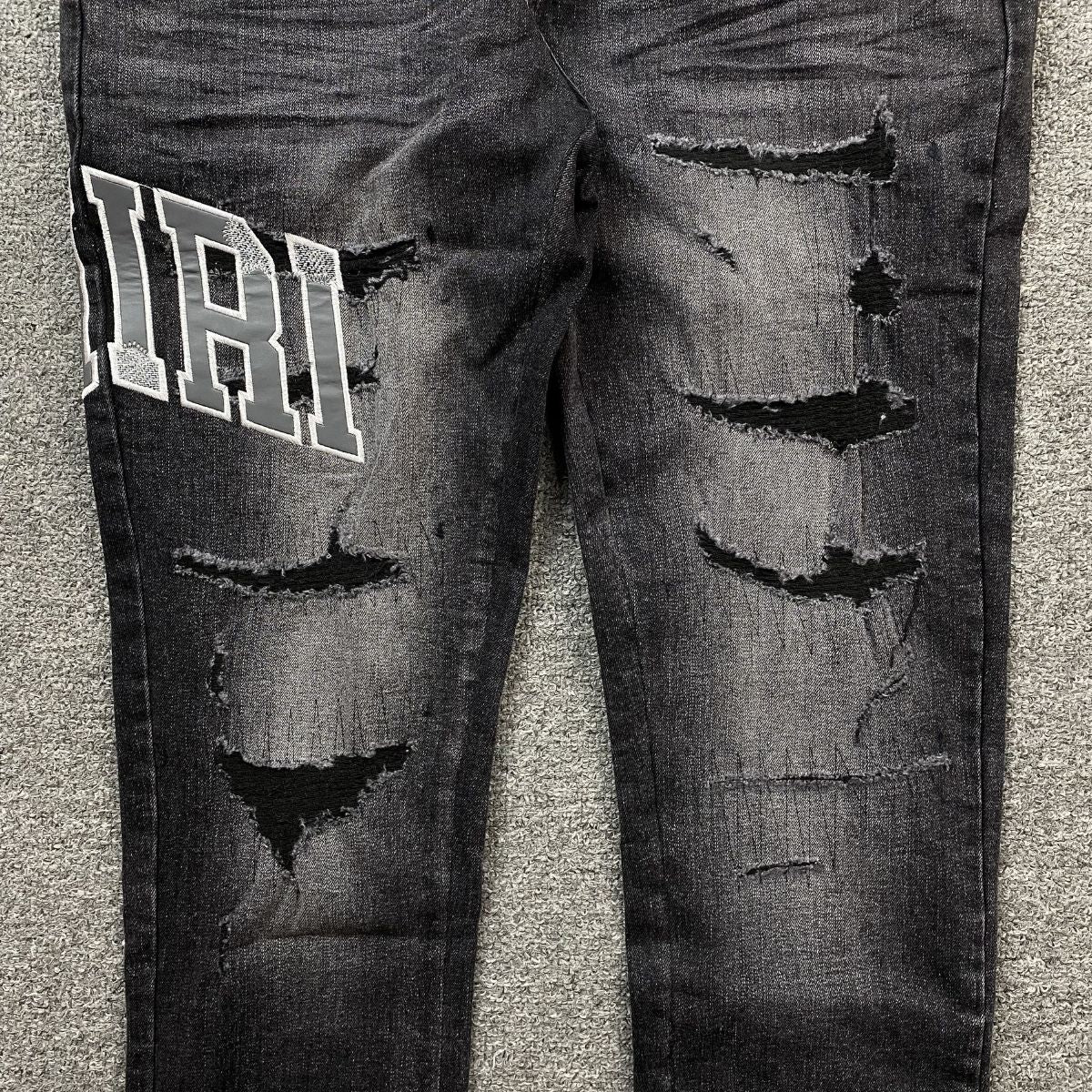 Amiri Jeans Black Washed