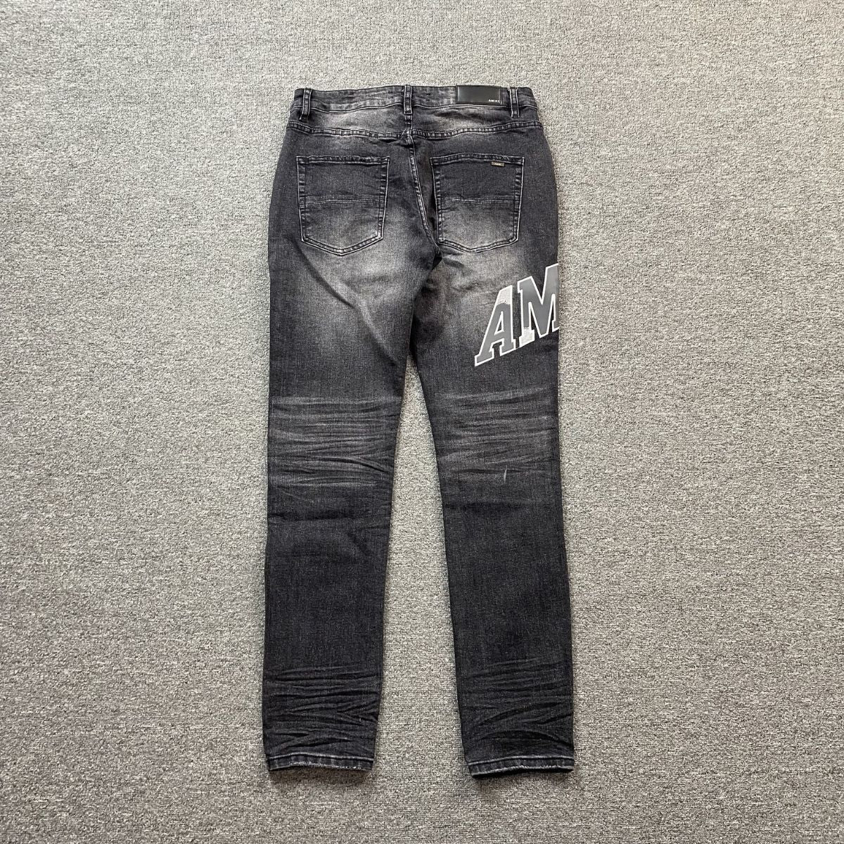 Amiri Jeans Black Washed
