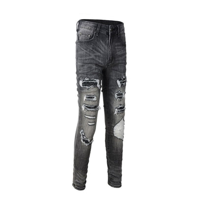 Slim Fit Jeans Grey Diamond