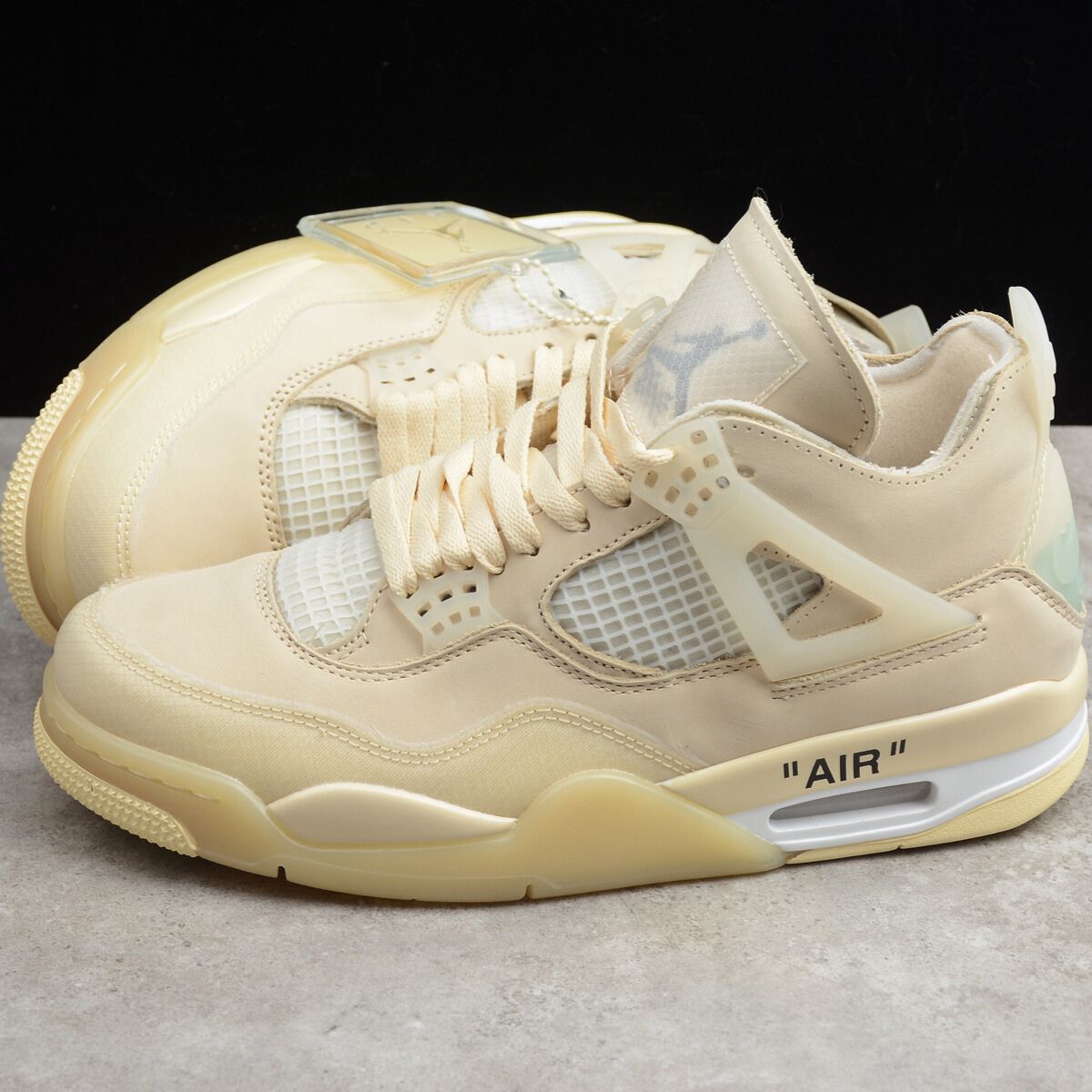 Off-White x Air Jordan 4 Sail